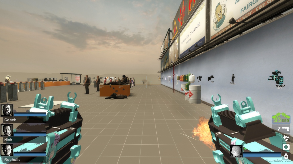 Hatsune Miku Princess CSGO Dual-wielding P90 v2 (smg)