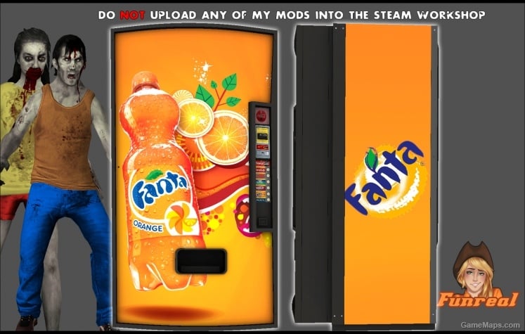 HD | Fanta Vending Machine