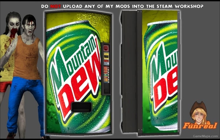 HD | Mountain Dew Vending Machine