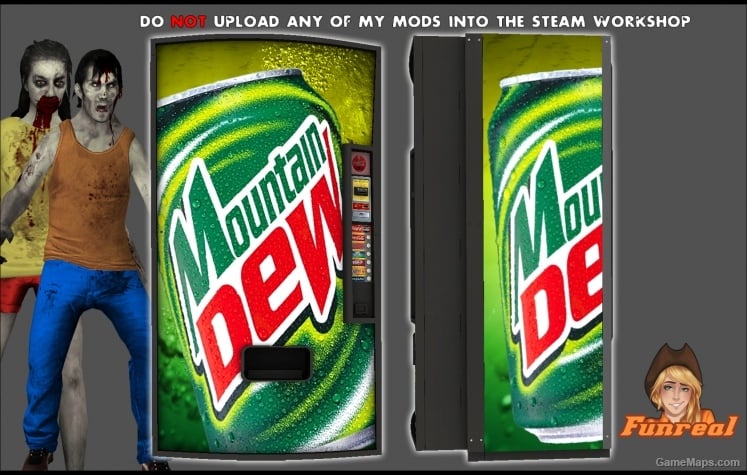 HD | Mountain Dew Vending Machine