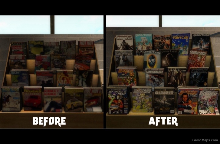 HD Gaming Magazine Rack