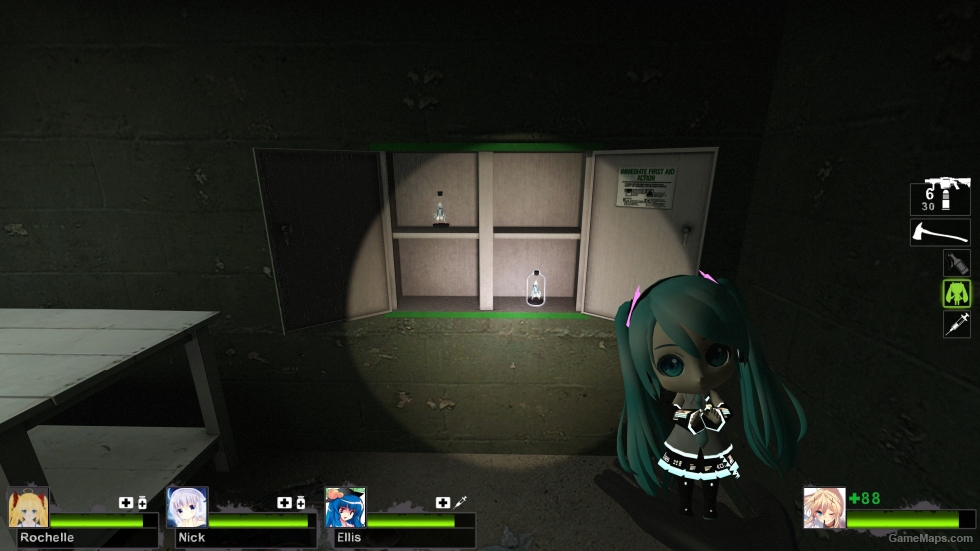 HD Green First Aid Cabinet