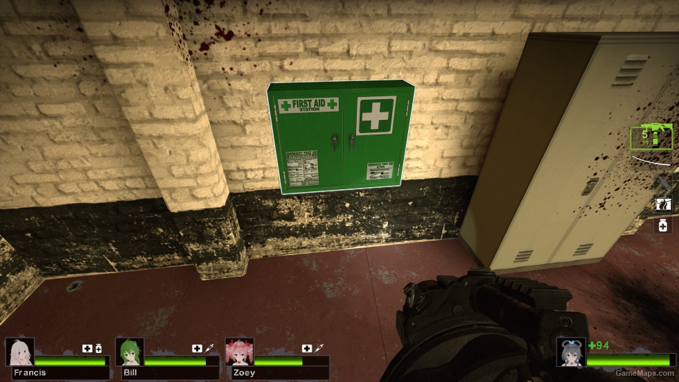 HD Green First Aid Cabinet