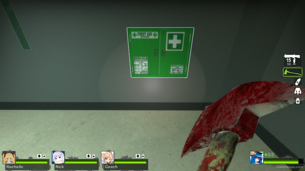 HD Green First Aid Cabinet