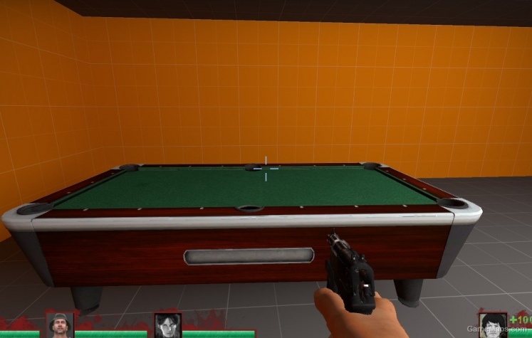 HD Redwood billiard table