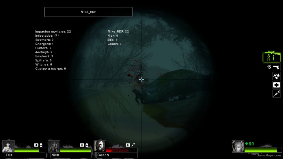 Headshot counter