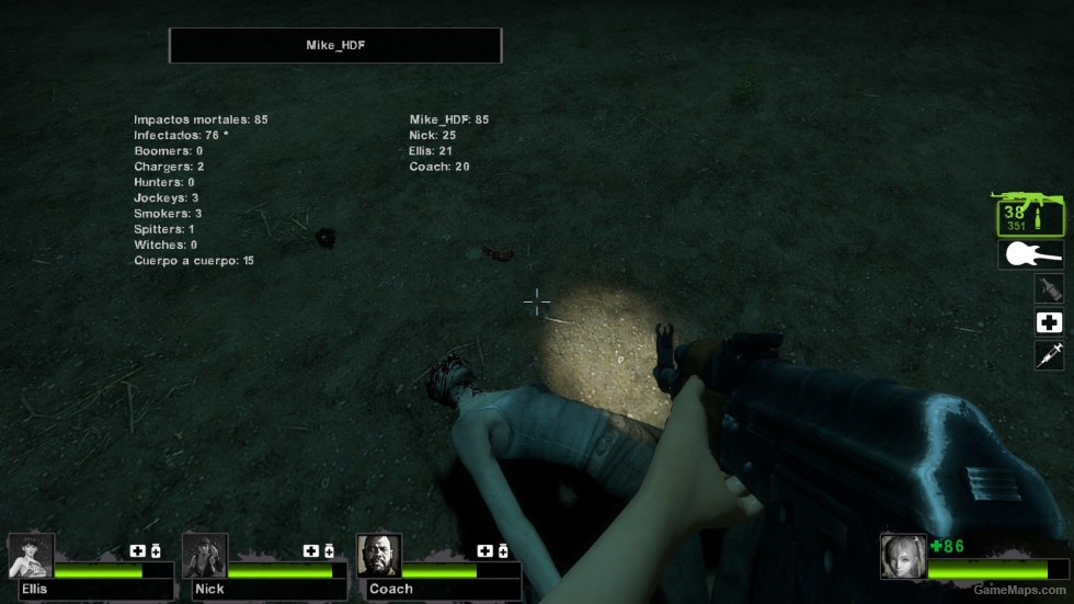 Headshot counter