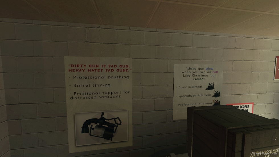 Heavy Weapons Guy as Whitaker SOUNDS + Gunshop Textures