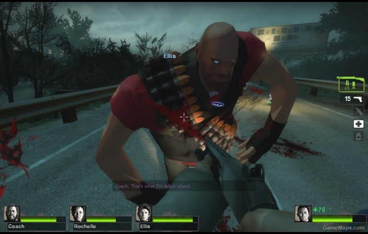 Heavy Weapons Guy for Tank