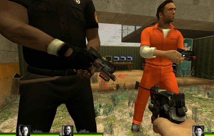High Viz Iron Sight - Pistol