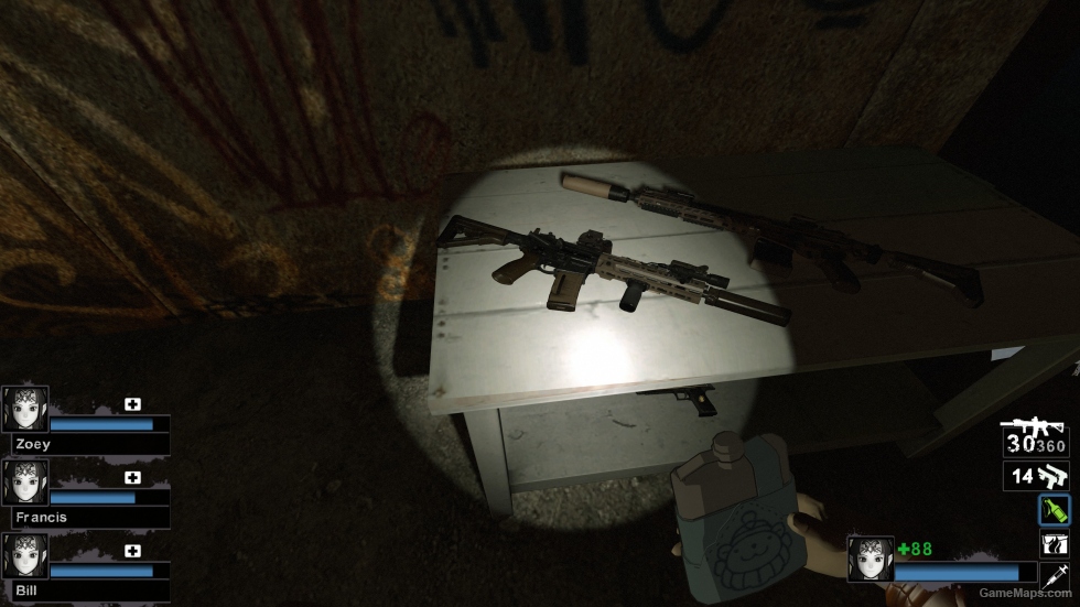 HK416A5-SMR (Replace M16) v12