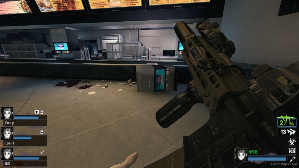 HK416A5-SMR (Replace M16) v12
