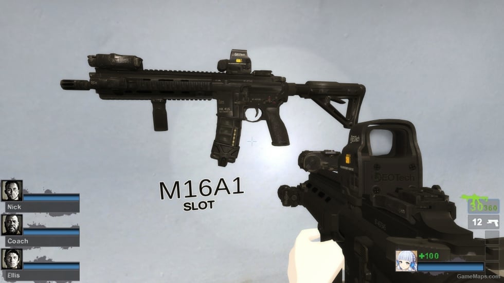 HK416A5 BLACK DEVGRU (M16A2)