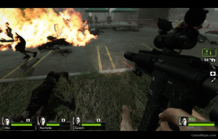 HK 416 suppressed Gun fire Sound Mod 3