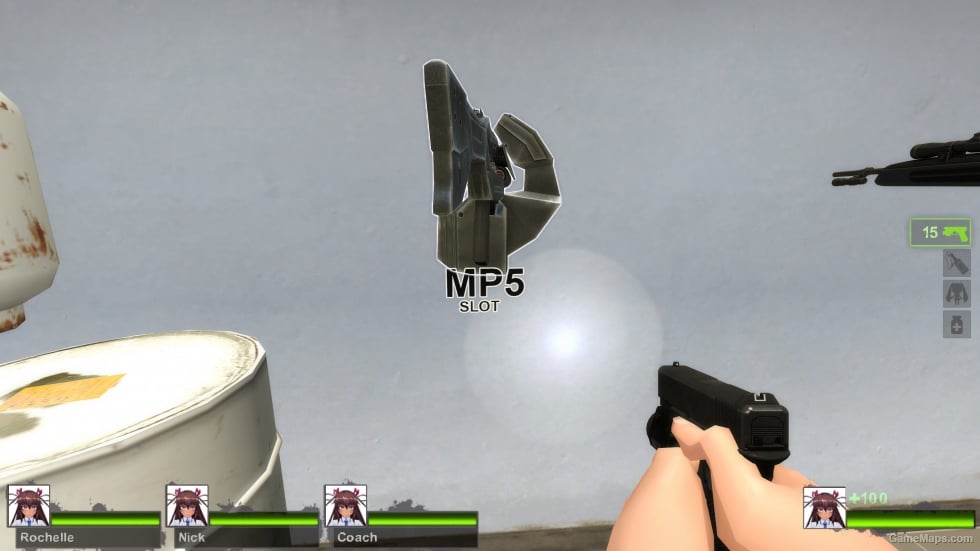 HL2 AR2 V2 v2 (MP5N) (request)