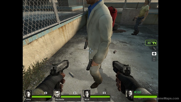 HL2 Pistols L4d1 Animations remplacement Pistols