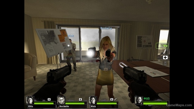HL2 Pistols L4d1 Animations remplacement Pistols