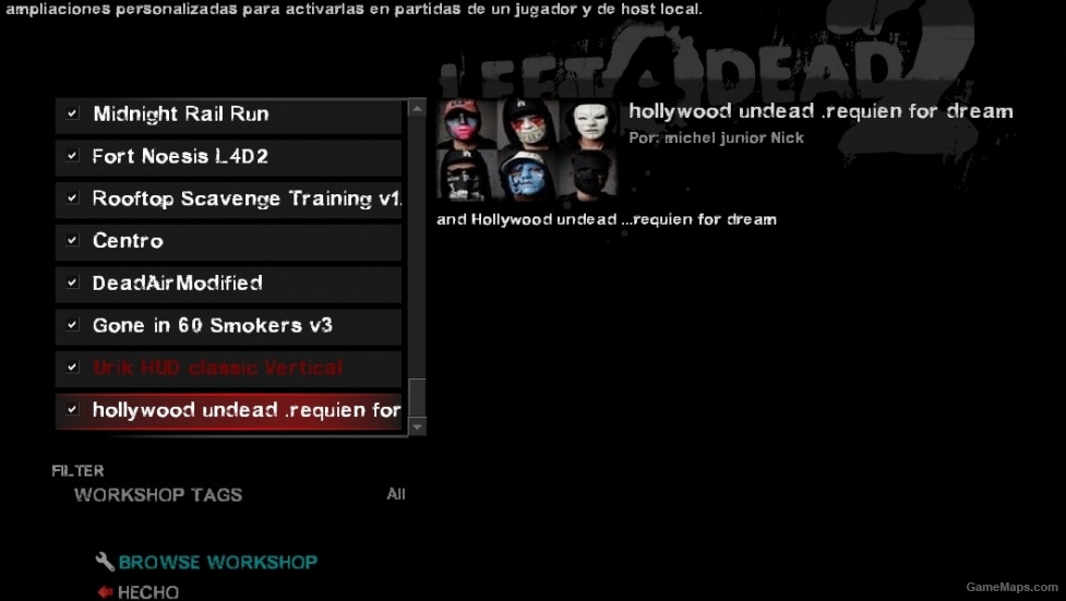 hollywood undead .requien for dream concert .mod