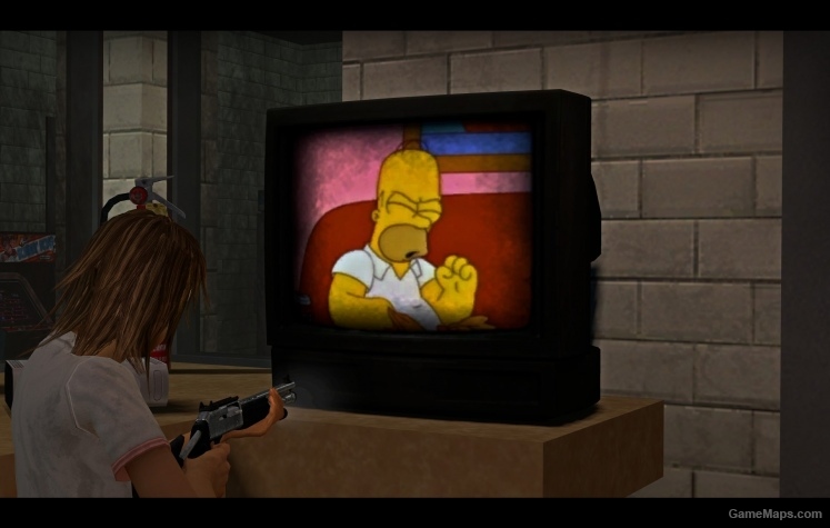 Homer vs Puppies on TV