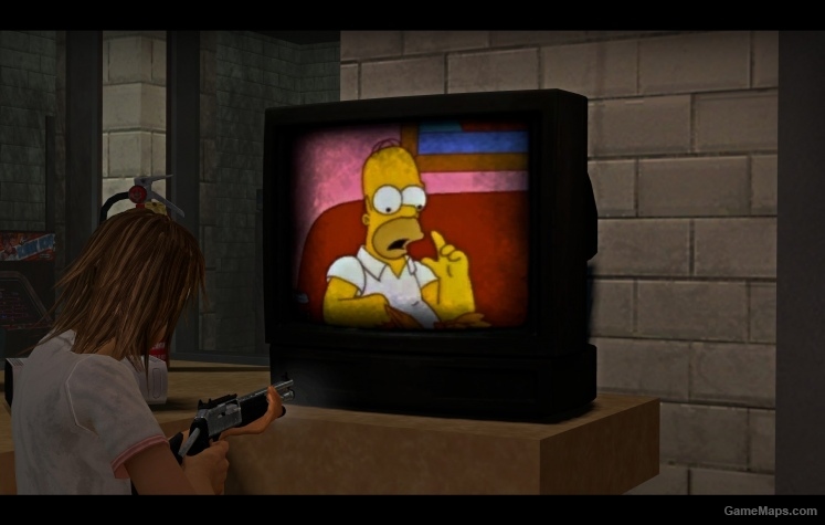 Homer vs Puppies on TV 