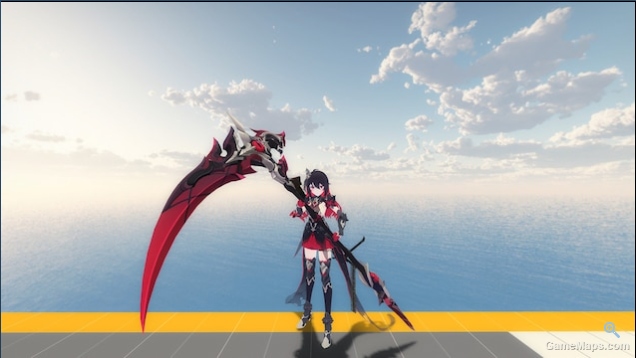 Honkai Impact Seele Vollerei Starchasm Nyx's Sickle Replaces Shovel 崩坏3 血渊之眸・如一 替换 铁锹