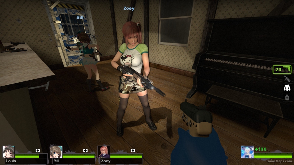 Honoka cow shirt Rochelle & Zoey, nick.(request)