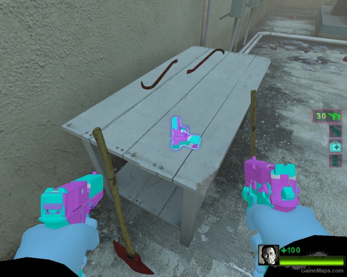 Hotline Miami Style Pistol