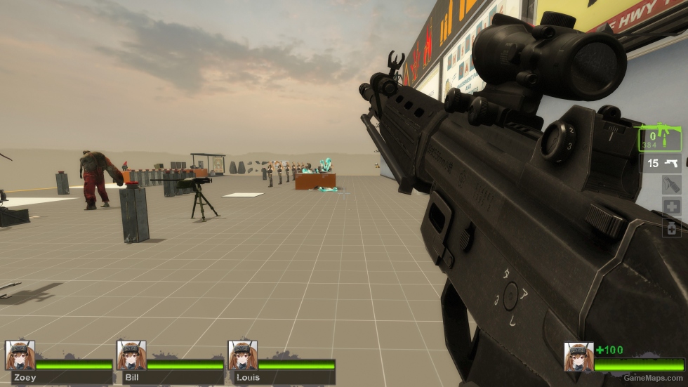 Howa Type 89 with ACOG (Desert Rifle)