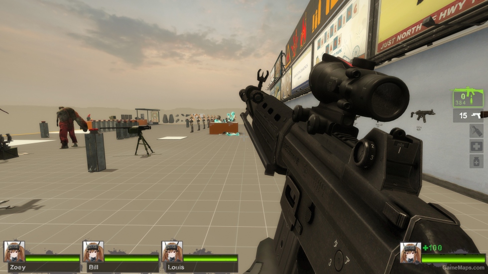 Howa Type 89 with ACOG (Desert Rifle)