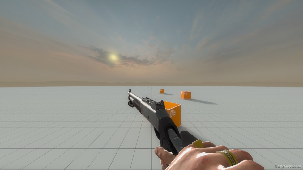 HQ M1014 Yukimak's Anims Autoshotgun