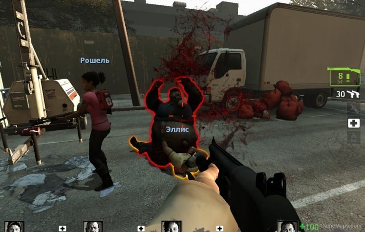 Hunter is Boomer from l4d1