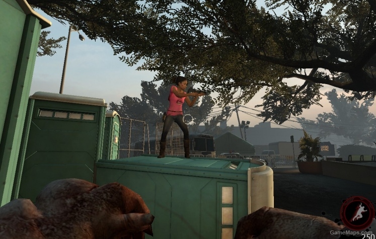 Hunter is Boomer from l4d1