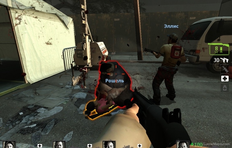 Hunter is Boomer from l4d1