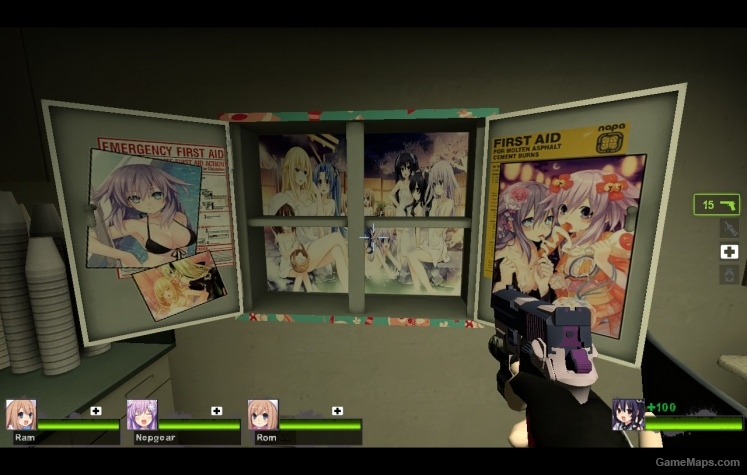 Hyperdimension Neptunia Cabinet of "LOVE"