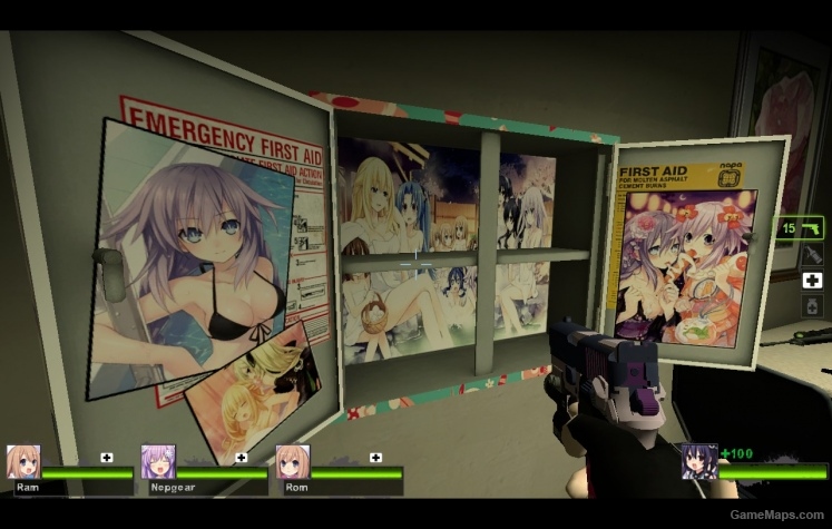 Hyperdimension Neptunia Cabinet of "LOVE"