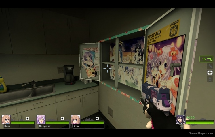 Hyperdimension Neptunia Cabinet of "LOVE"