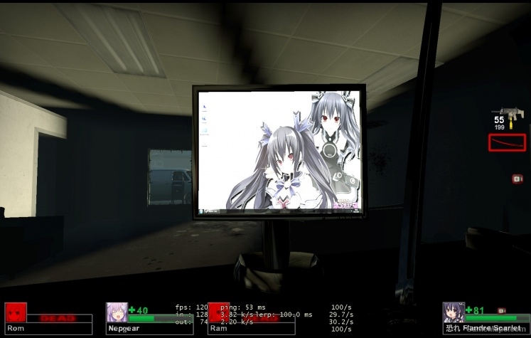 Hyperdimension Neptunia Desktop Lastation