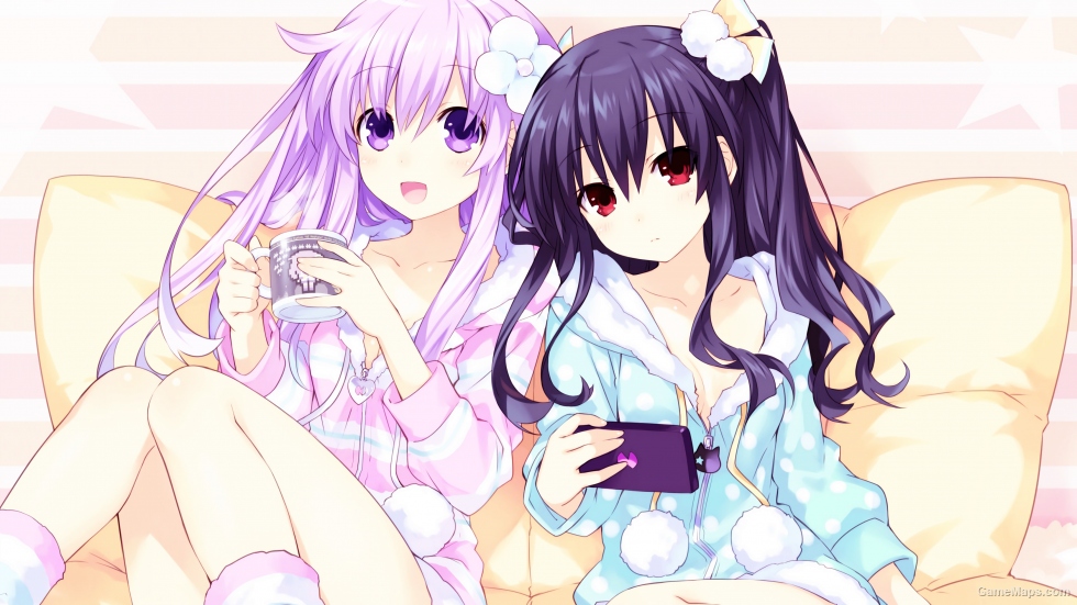Hyperdimension Neptunia dynamic main menu（超次元游戏海王星 动态主菜单）