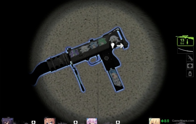 Hyperdimension Neptunia Silenced SMG