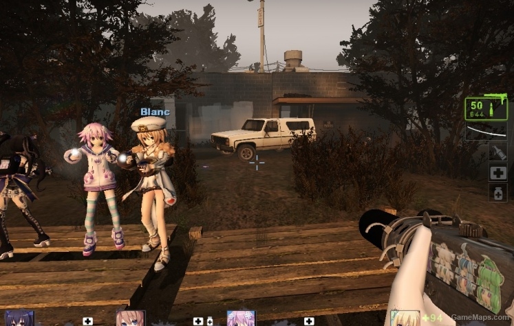 Hyperdimension Neptunia Silenced SMG