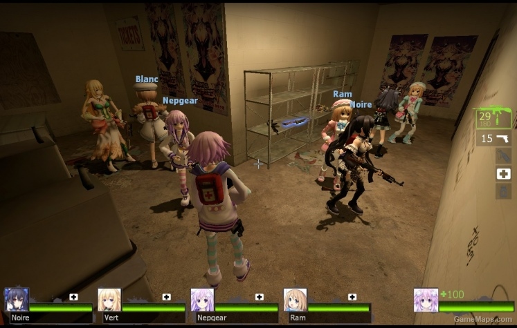 Hyperdimension Neptunia Victory c2m5 stage