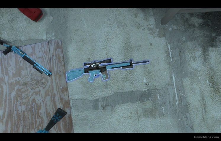 Icesnow camo weapon skin pack