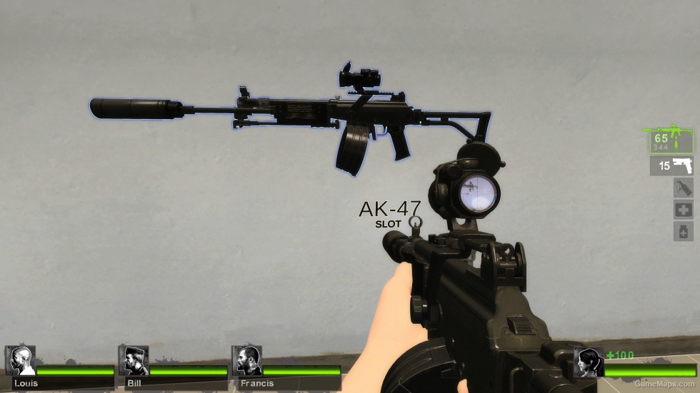 IMI Galil SAR (Reload Animation FIXED) [AK47] (request)