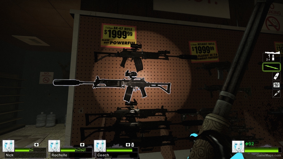 IMI Galil SAR (Reload Animation FIXED) [AK47] (request)