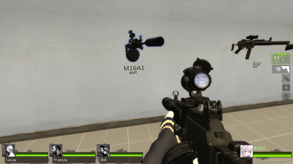 IMI Galil SAR (Reload Animation FIXED) (M16A2)