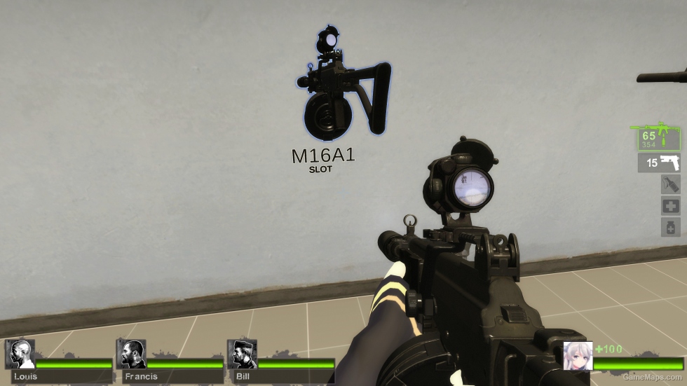 IMI Galil SAR (Reload Animation FIXED) (M16A2)