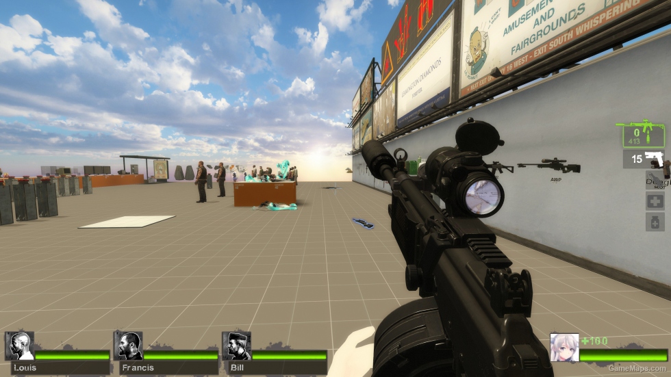 IMI Galil SAR (Reload Animation FIXED) (M16A2)