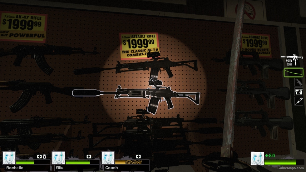 IMI Galil SAR (Reload Animation FIXED) (M16A2)