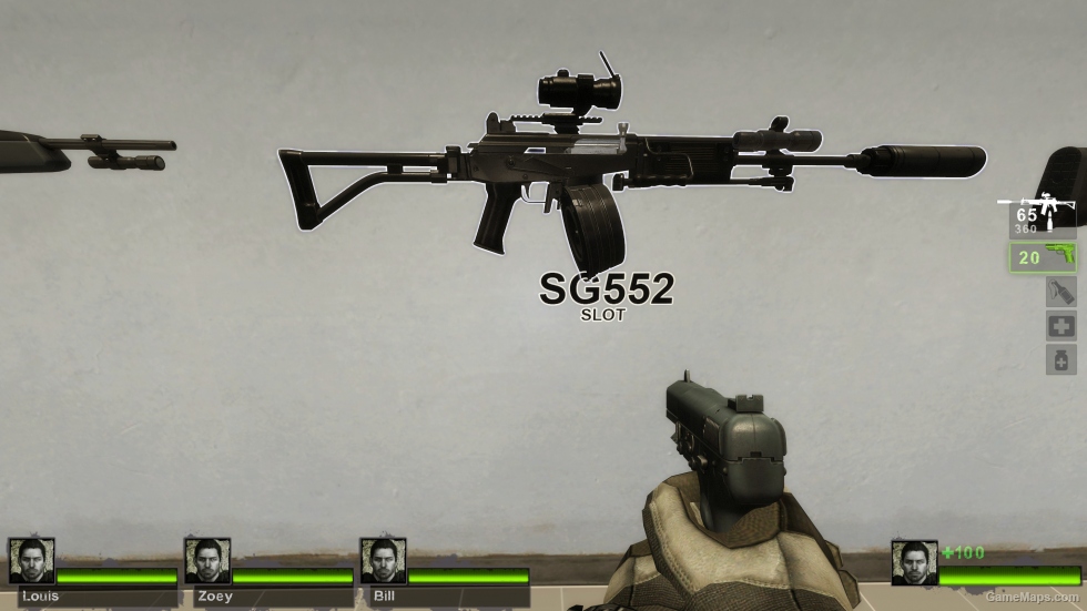IMI Galil SAR (Reload Animation FIXED) (SG552) (request)