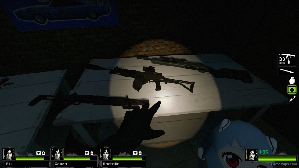 IMI Galil SAR (Reload Animation FIXED) (SG552) (request)
